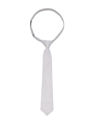 Boys grey tie