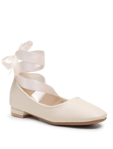 Paisley of London Girls Nude Eloquence Shoes