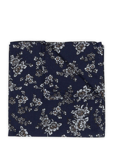 boys blue floral hanky