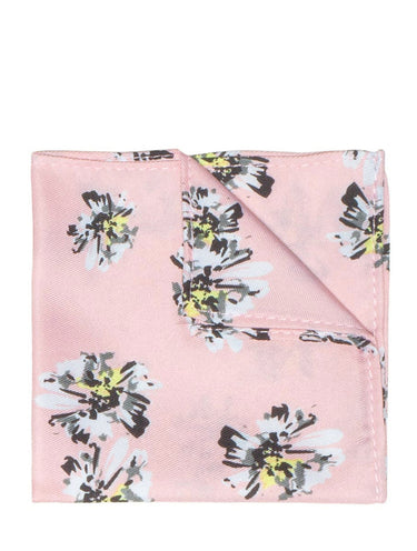 boys pink floral hanky