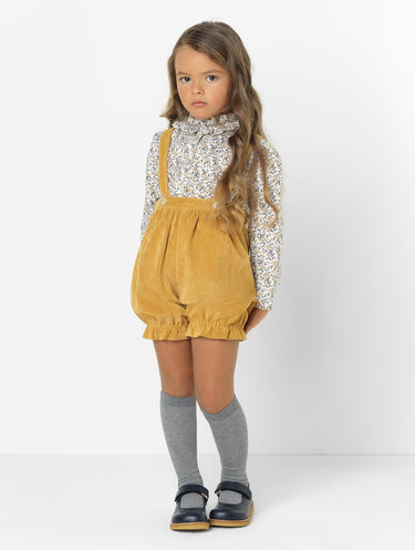 Kidiwi Girls Mustard Romper