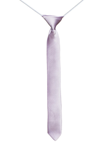 Boys lilac skinny tie