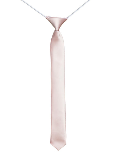 Boys pink skinny tie