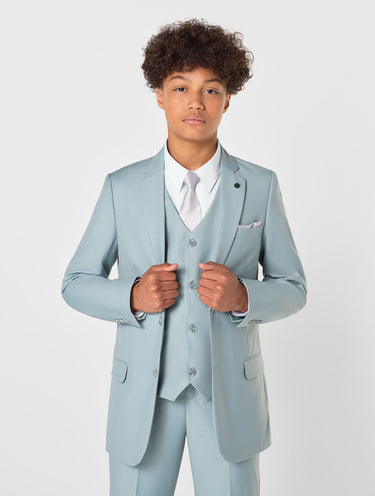 Teen boys dusky sage suit