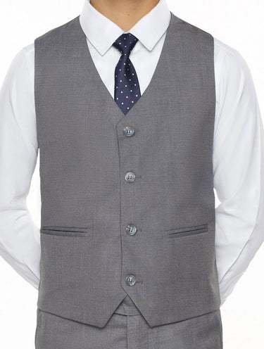 boys grey waistcoat