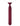 Boys skinny elasticated burgundy stripe tie