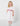 Ivory and pink flower girls dress