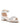 Girls ivory party shoes