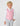Boys pink and stone waistcoat suit