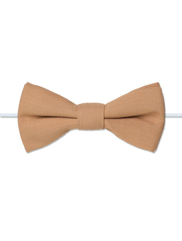Boys elasticated gold dickie bow