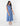 Blue flower girls dress