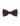 Boys elasticated navy tudor rose bow tie