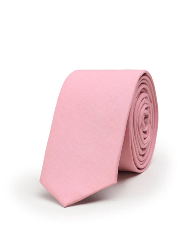 Boys mulberry pink skinny tie