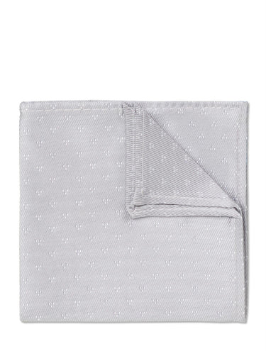 Boys silver trio dot hanky