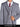 Grey communion suit with standard tie