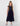 Girls navy bridesmaid dress