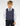 Boys navy check waistcoat suit