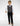 Tweed grey waistcoat and black trouser set