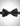 Boys black dickie bow