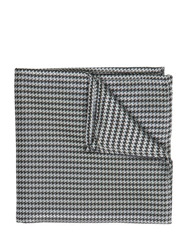 boys black houndstooth hanky