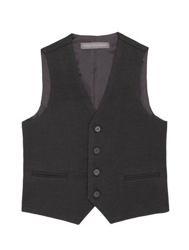boys grey waistcoat