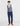 Blue and navy checked page boy outfit