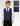 Boys check waistcoat and black trouser set