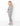 Grey check girls tuxedo