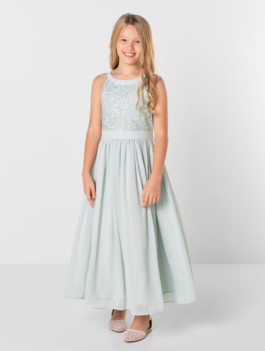 girls mint dress