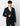 Teen black roco communion suit