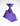 Boys purple elasticated tie