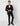 Older boys black velvet tuxedo
