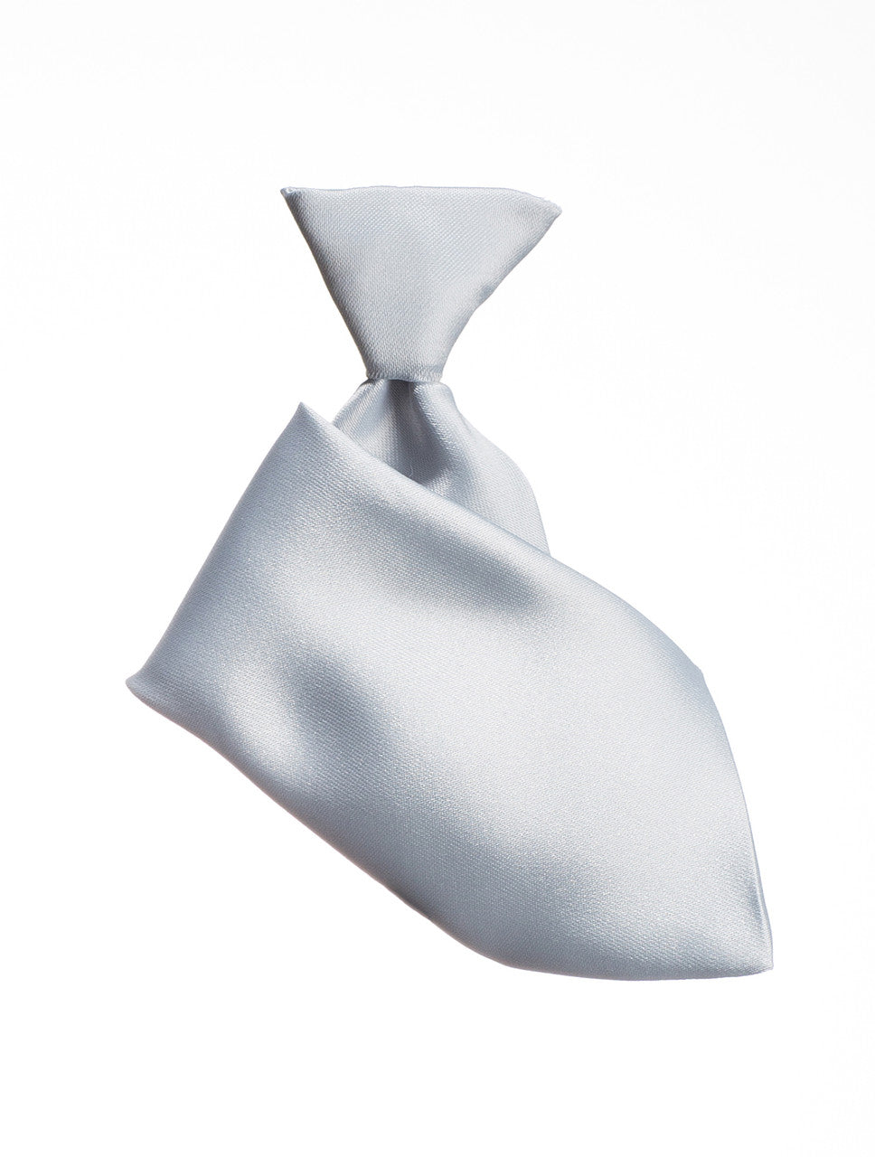 Elasticated silver tie - Wiz