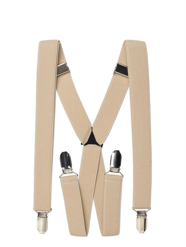 Boys stone beige braces