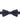 Boys navy trio dot banded bow tie