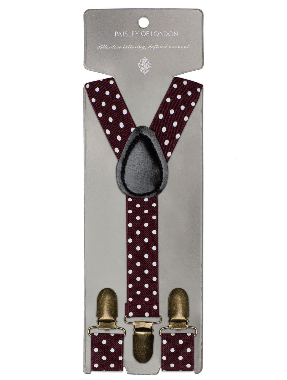 polka dot braces