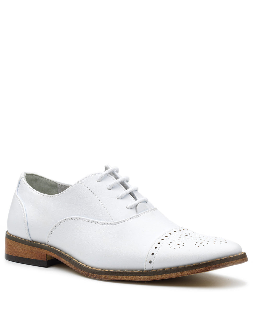 Boys white shoes - Oxford