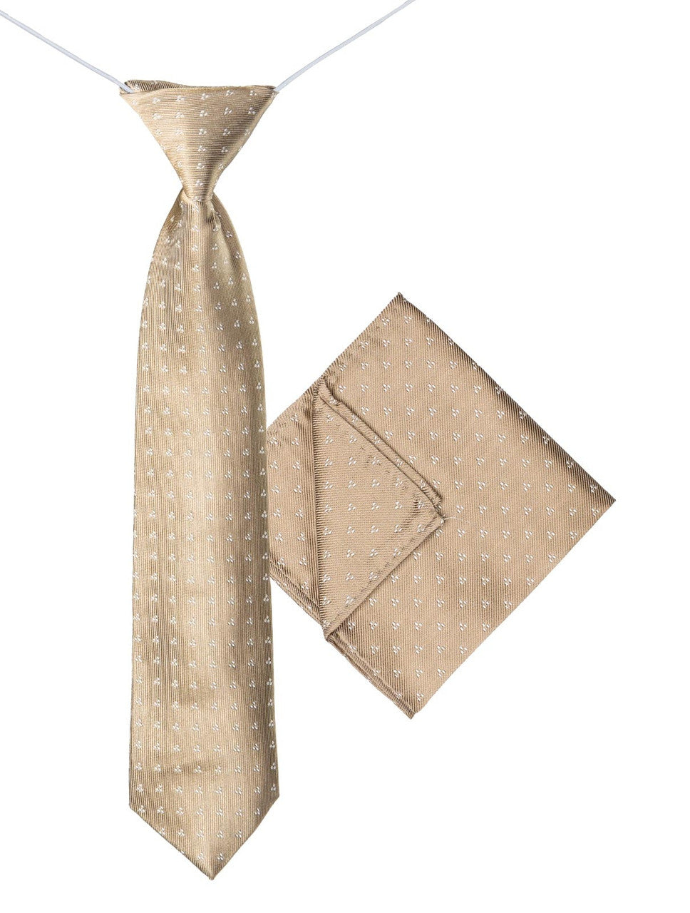 elasticated tie hanky set Trio Dot