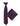 Boys purple elasticated tie and hanky set - Polka Dot