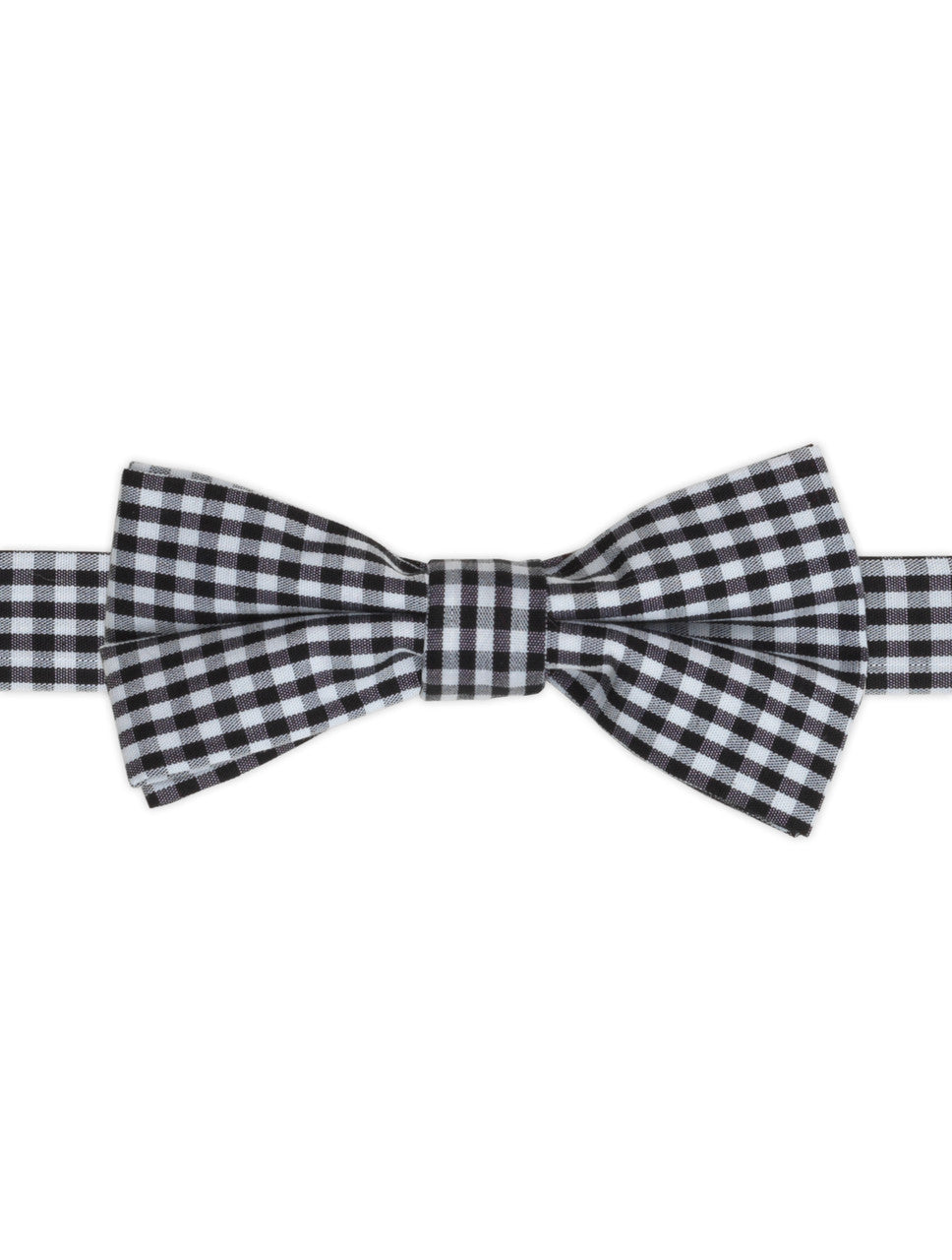 gingham dickie bow
