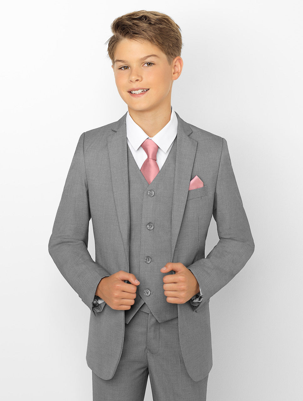 dove grey & dusky suit Philip