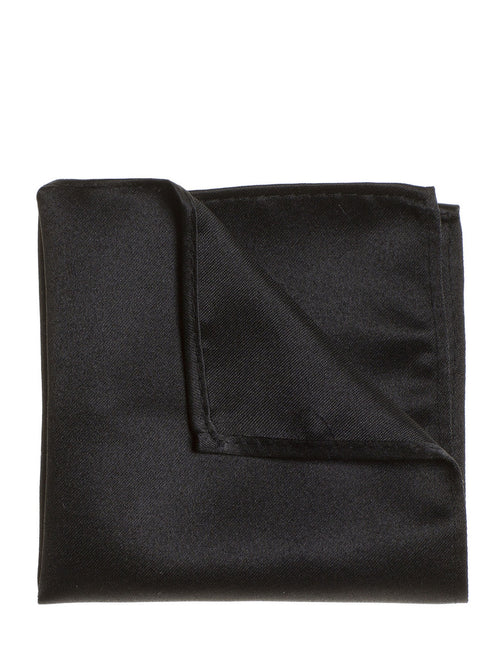 Black pocket square