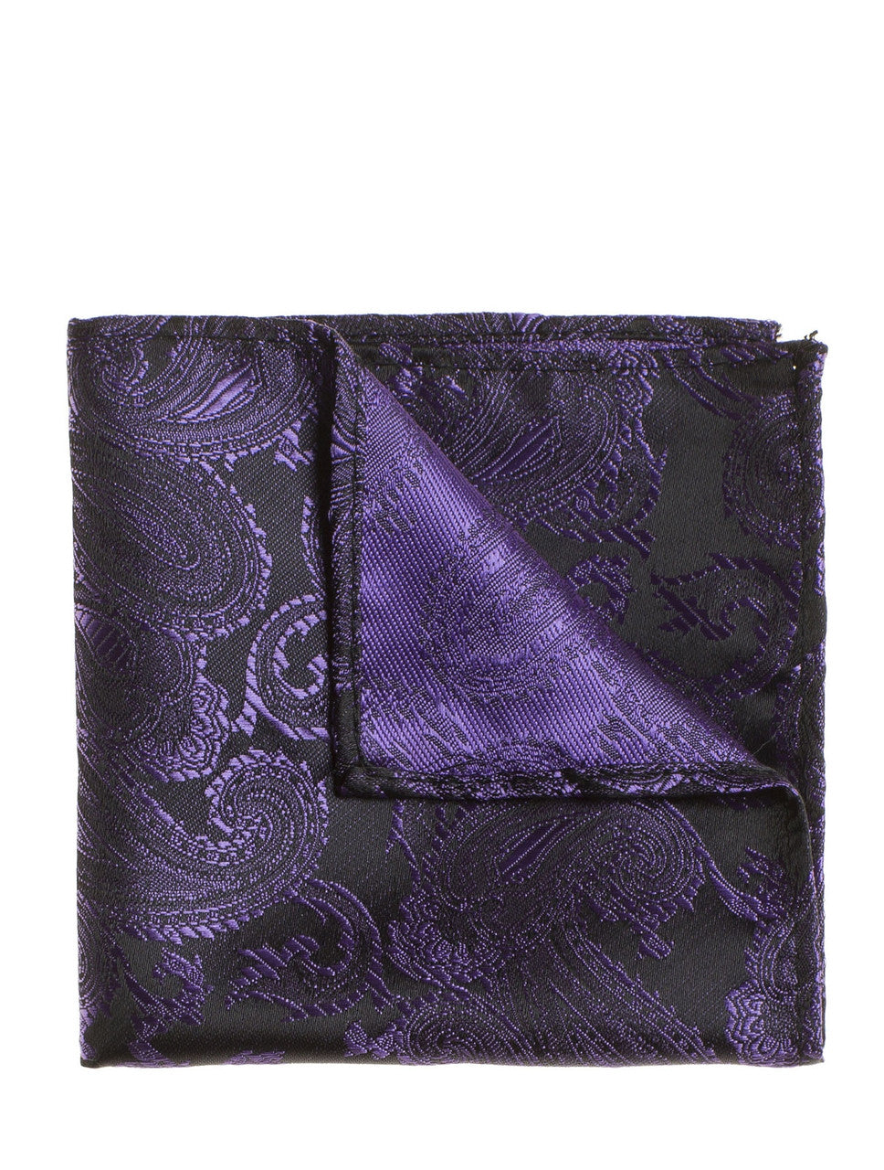 Boys purple paisley hanky