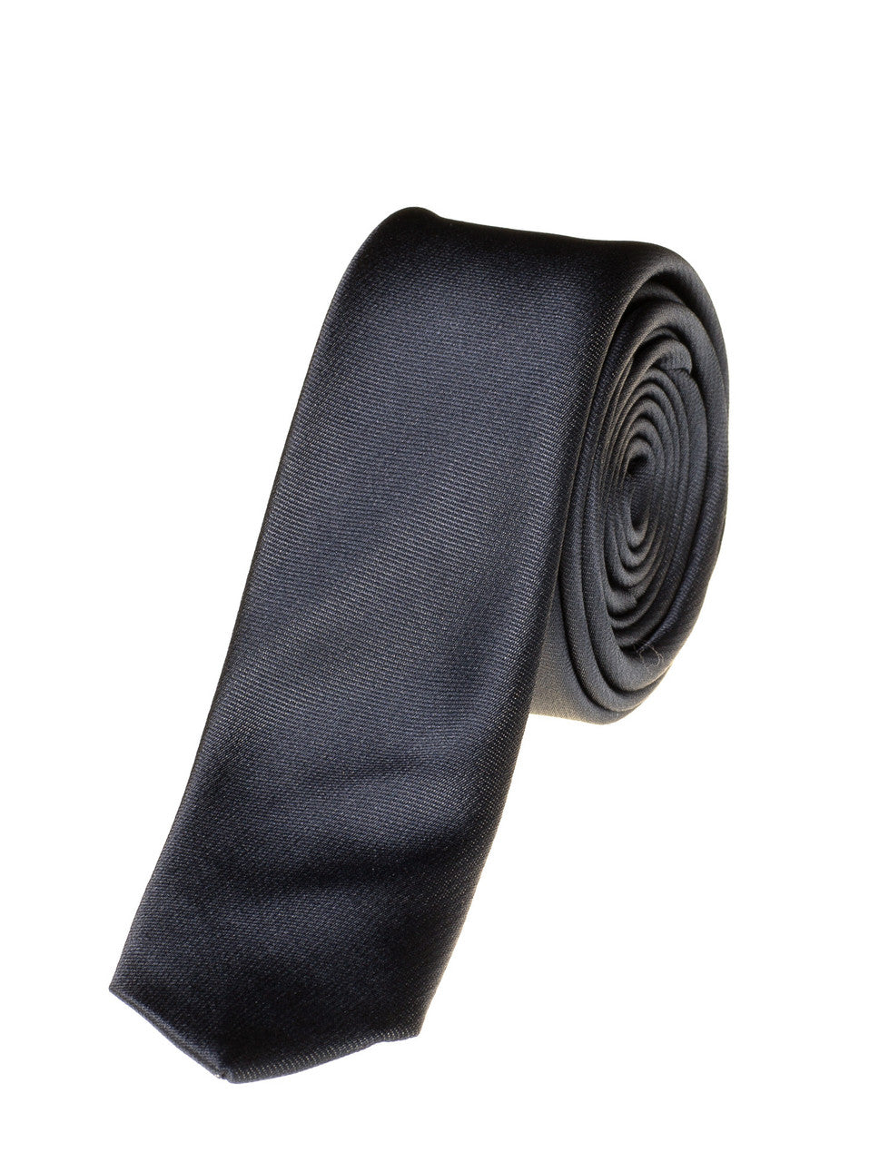 Navy skinny tie
