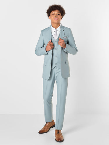 Dusky sage suit for boys