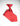 Boys red elasticated tie