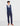 Navy checked pageboy outfit