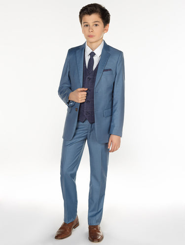 boys blue wedding suit