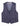 paisley check waistcoat