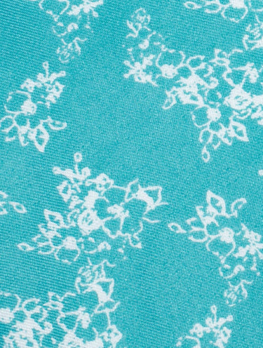 Boys duck egg floral hanky